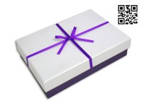 TIE BOX042  Self-made bow-tie box  Customize tie box  make business tie box  tie box factory side view